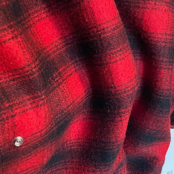 Aero Sportswear Vintage Buffalo Plaid Mackinaw Jacket - M- L (like FILSON) - Picture 7 of 15